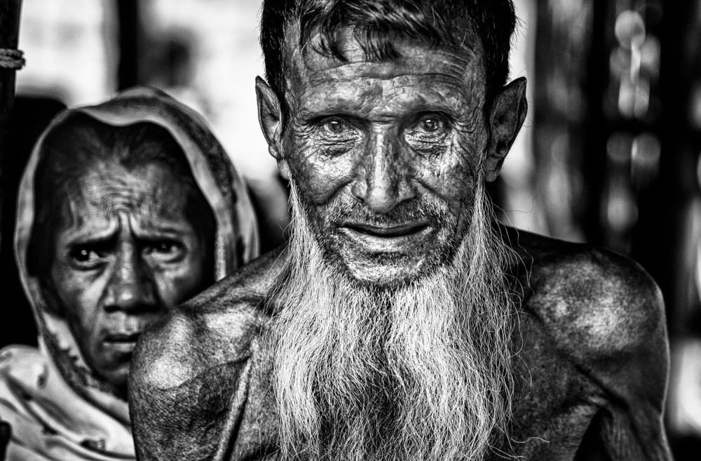 Älterer Rohingya-Flüchtling – Bangladesch von Joxe Inazio Kuesta Garmendia