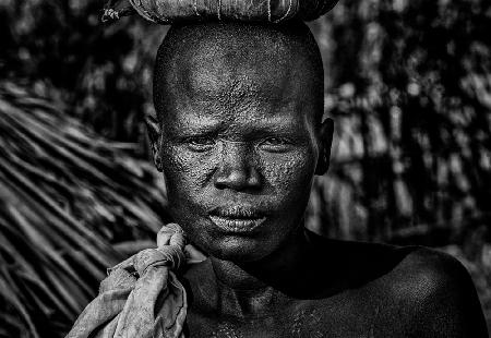Frau aus dem Südsudan