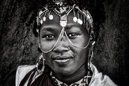 Frau vom Ilchamus-Stamm - Kenia