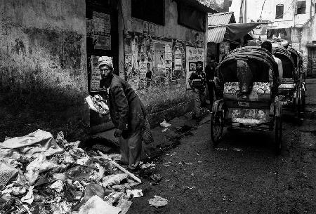 In den Straßen von Bangladesch-II