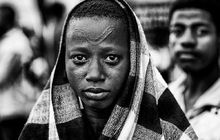 Junge aus Äthiopien