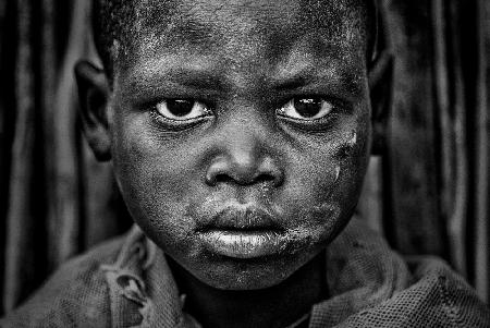 Kind aus Südsudan