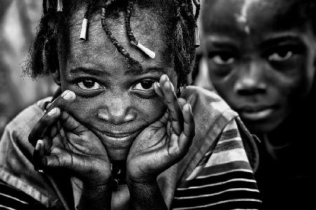 Kinder aus Benin.