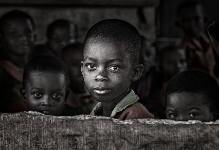 Kinder in der Schule – Ghana