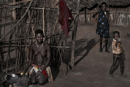 Leben in einem Laarim-Dorf im Südsudan
