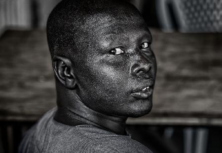 Mann aus Südsudan