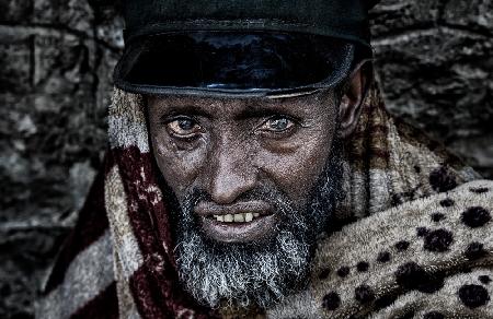 Obdachlose in den Straßen von Addis Abeba – Äthiopien