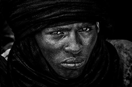 Peul-Mann beim Gerewol-Festival – Niger