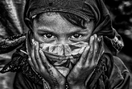 Rohingya-Flüchtlingsmädchen – Bangladesch