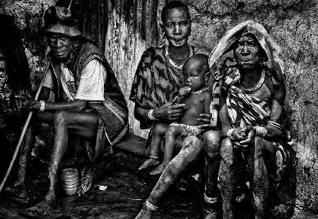 Surma-Stammfamilie - Äthiopien