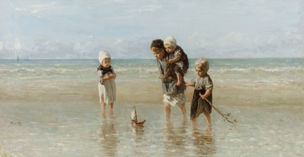 Kinder der See von Jozef Israels