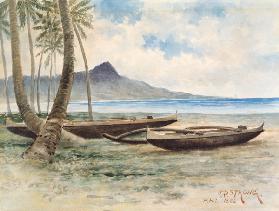 Diamond Head, Hawaii 1886  on