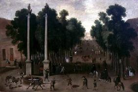 A Market Square in Seville c.1650