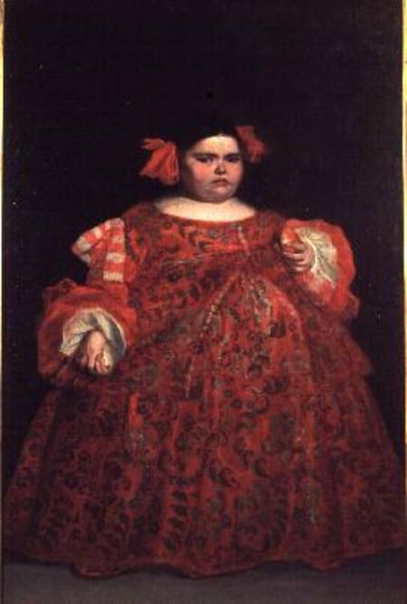Eugenia Martinez Vallejo, called La Monstrua von Juan Carreno de Miranda