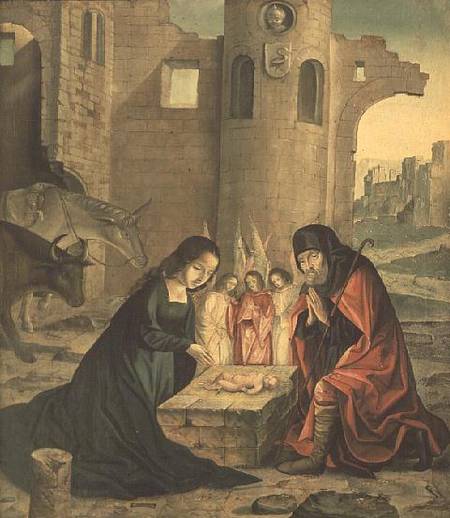 Nativity von Juan  de Flandes