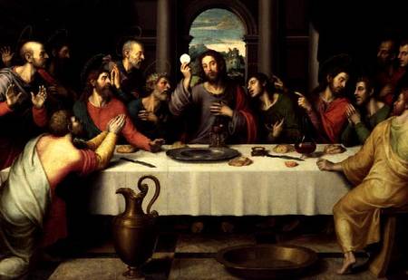 The Last Supper von Juan de Juanes (eigentl. Vicente Joannes Macip)