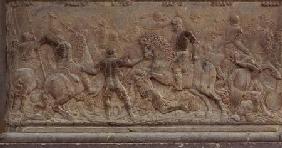 Bas relief panel