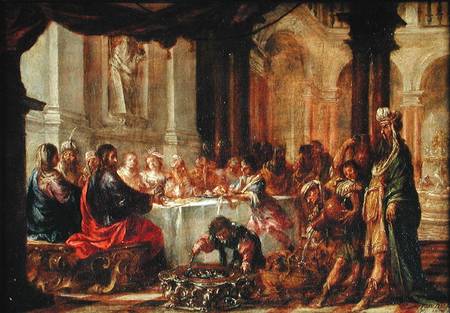 The Marriage at Cana von Juan de Valdes Leal