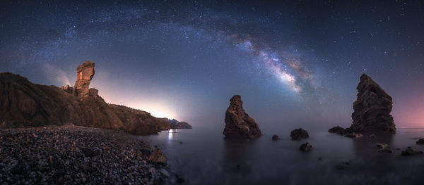 Sea of galaxies von Juan Facal Photography