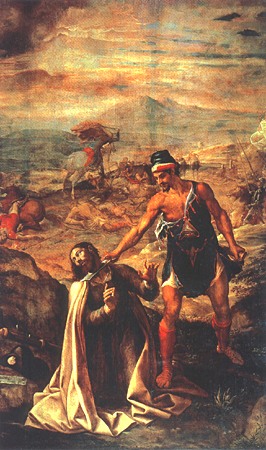 Die Enthauptung des heiligen Jakobus d. Ä. von Juan Fernandez de Navarrete