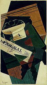 Nature morte au Journal 1916