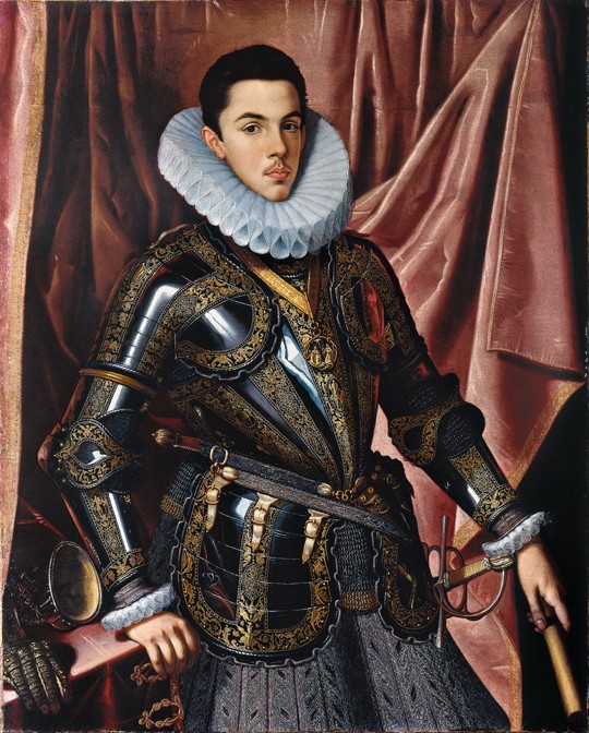 Porträt von Filippo Emanuele (1586–1605), Herzog von Savoyen von Juan Pantoja de la Cruz