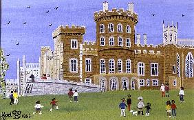 Belvoir Castle, 1992 (w/c) 