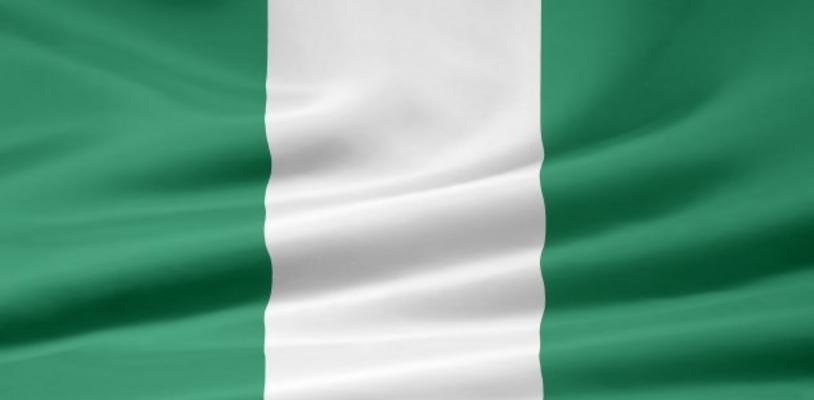 Nigerianische Flagge von Juergen Priewe