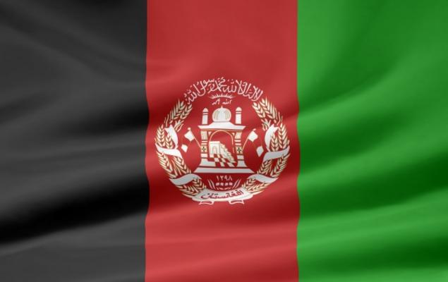 Afghanische Flagge von Juergen Priewe