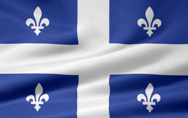 Quebec Flagge von Juergen Priewe