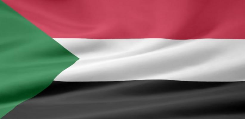 Sudanesische Flagge von Juergen Priewe