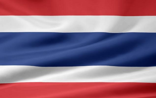 Thailändische Flagge von Juergen Priewe