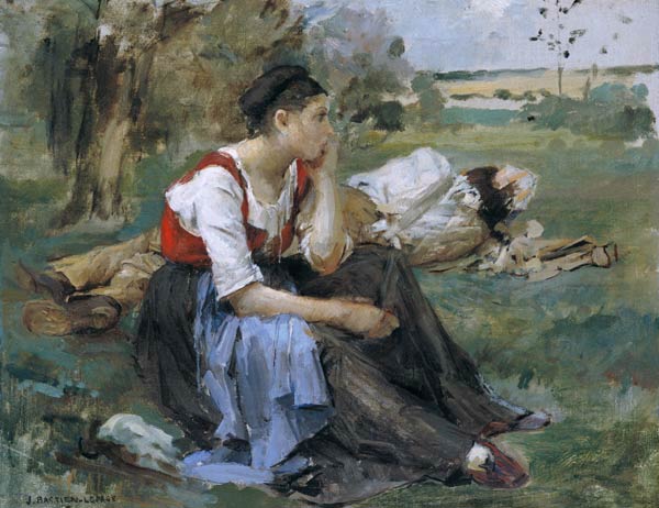 Resting Peasants von Jules Bastien-Lepage