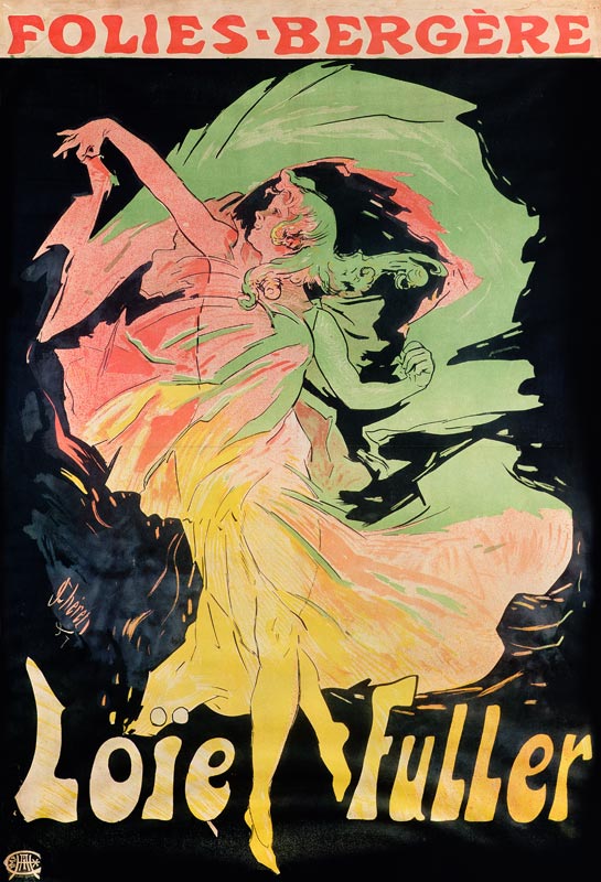 Folies Bergere: Loie Fuller, France von Jules Chéret