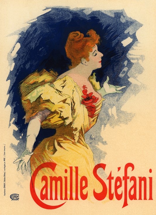 Camille Stéfani (Plakat) von Jules Chéret
