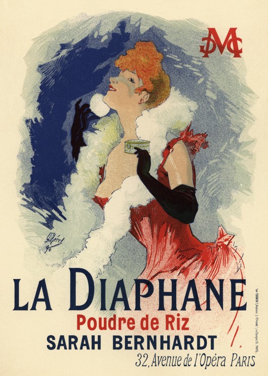 La Diaphane (Plakat) von Jules Chéret