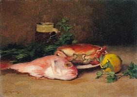 Crab and Red Mullet