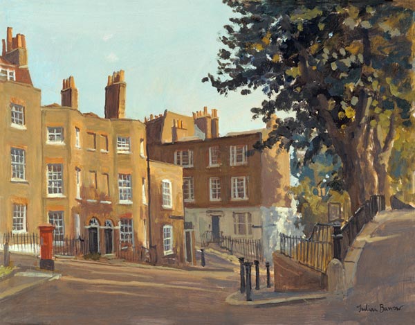 Holly Hill, Hampstead (oil on canvas)  von Julian  Barrow