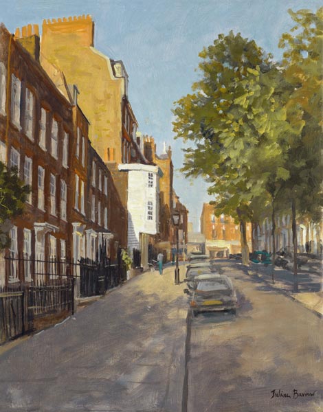 Church Row, Hampstead (oil on canvas)  von Julian  Barrow