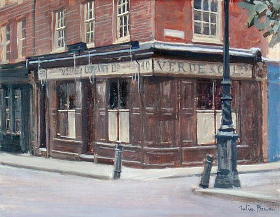 Brushfield Street, Spitalfields (oil on canvas)  von Julian  Barrow