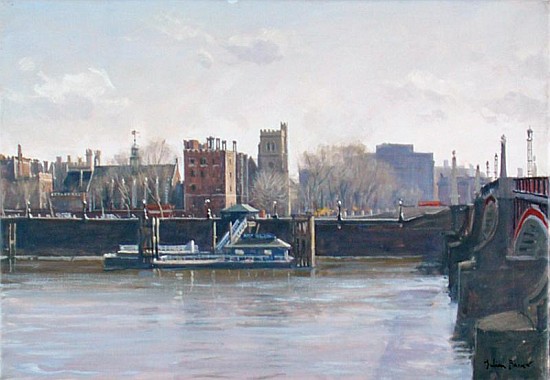 Lambeth Palace (oil on canvas)  von Julian  Barrow