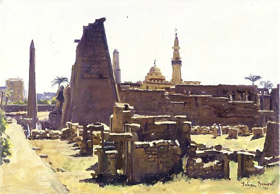 Luxor Temple, Egypt von Julian  Barrow