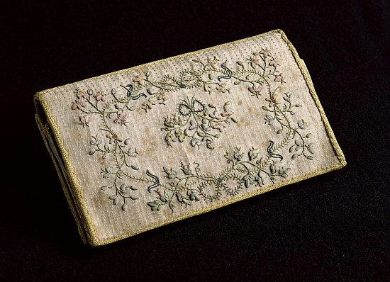 Purse (embroidered silk) von Julie (Madame Recamier) Bernard