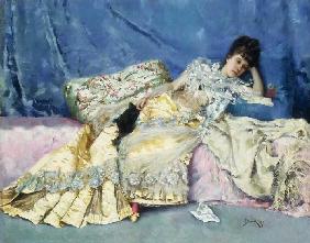 Lady on a Divan 1877