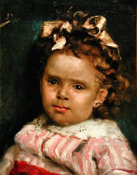Little Girl Metisse von Julius Leblanc Stewart