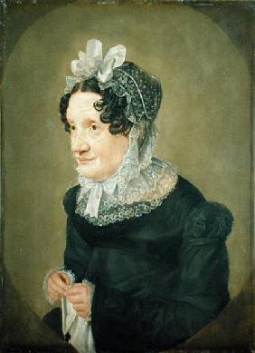 Katharina Oldach, the Aunt of the Artist 1824