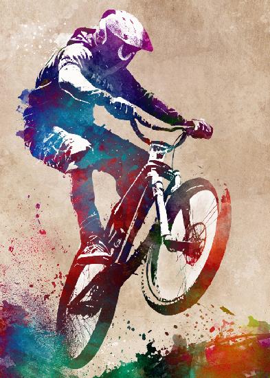 BMX-Sportkunst 32