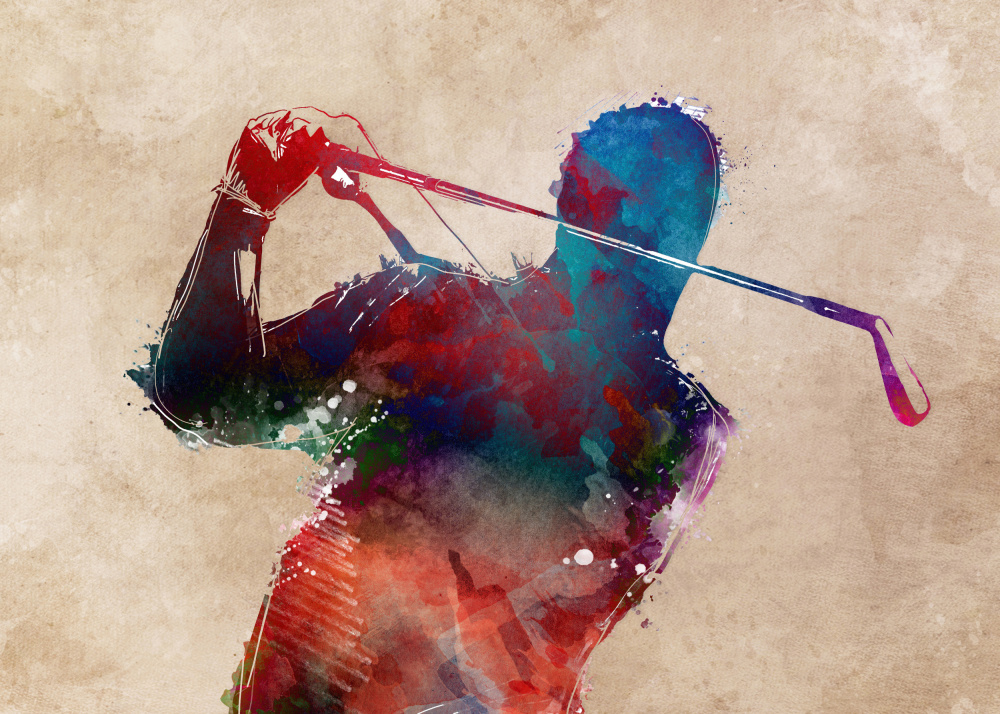Golfsportkunst (3) von Justyna Jaszke