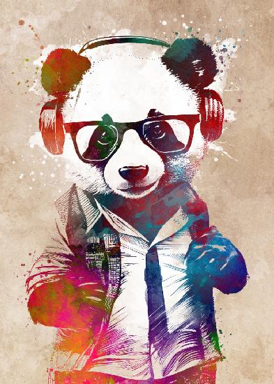 Hipster-Panda