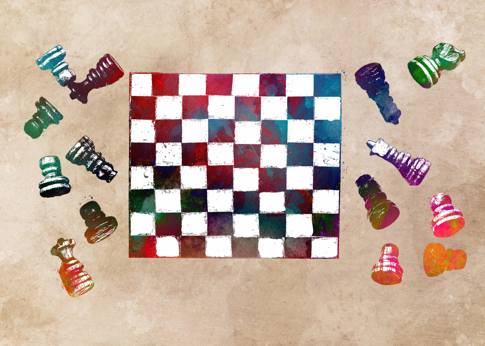 Schachsportkunst 4 von Justyna Jaszke